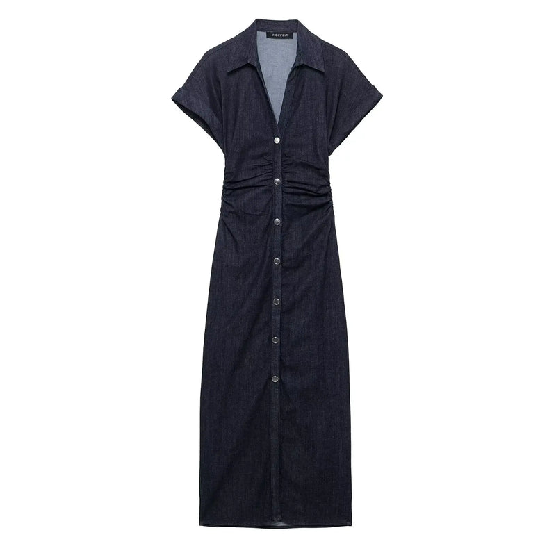 Denim Commute Dress