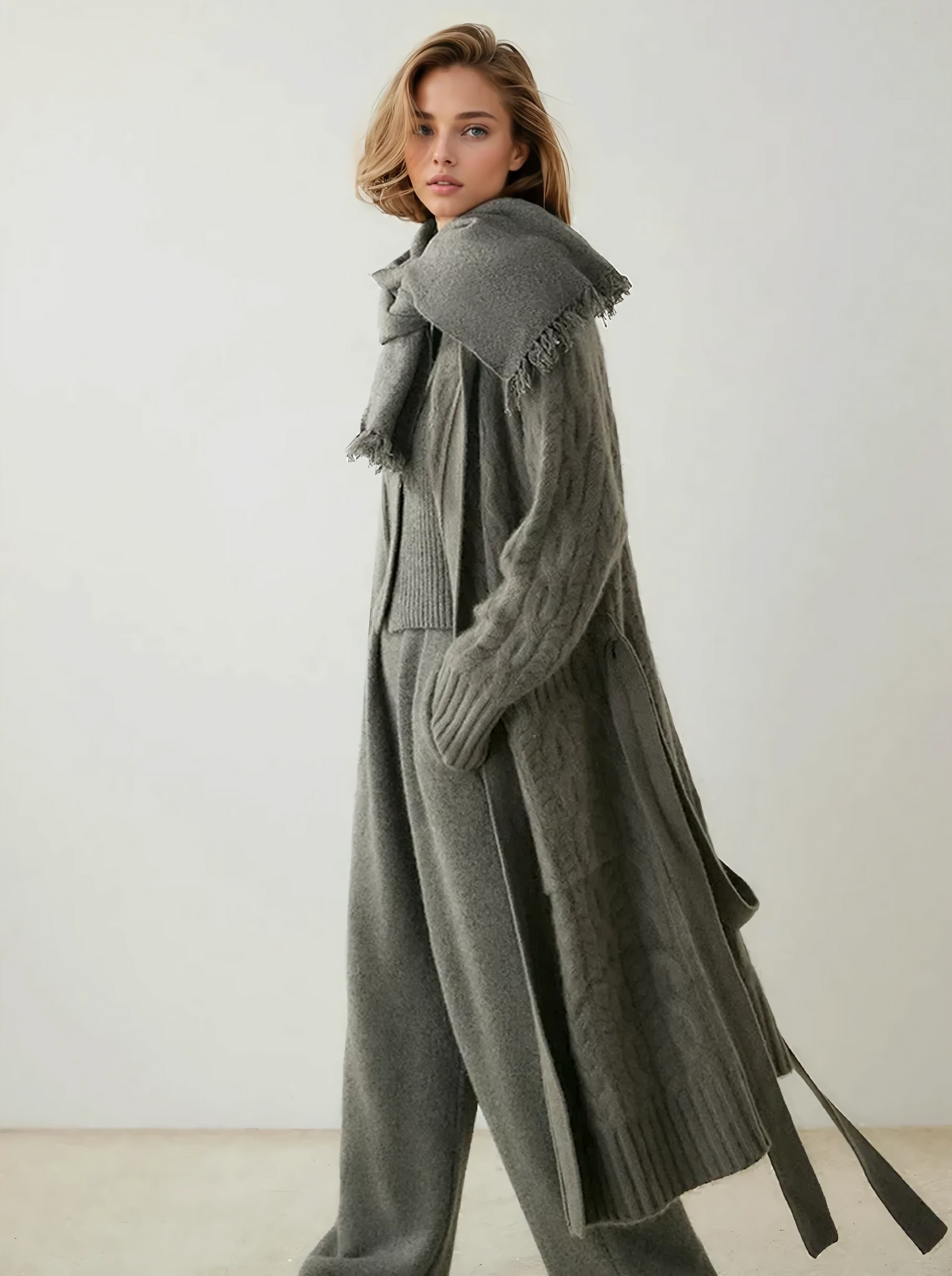 Winter Baby Hoodie Cardi 100% Wool