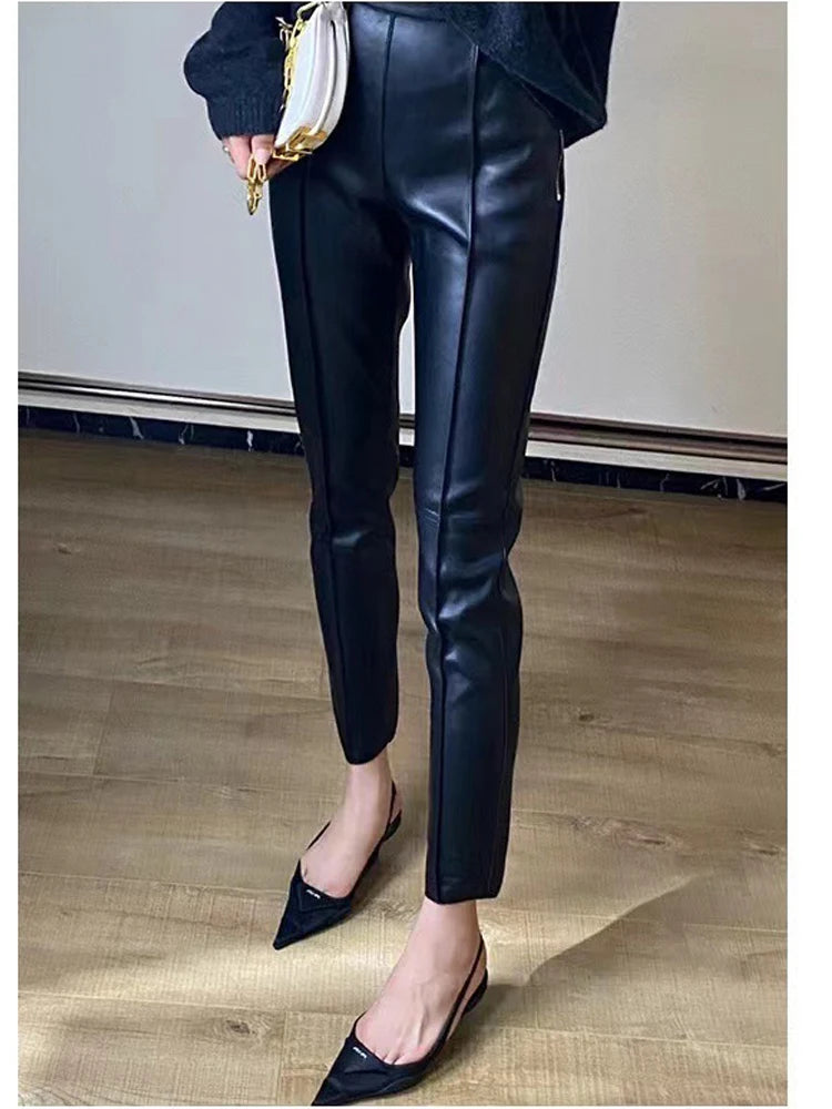 ScandiVAVIAN Leather Pants Sale & Fast Shipping